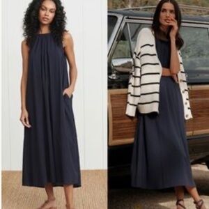 Jenni Kayne navy drift dress size medium